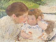 Mary Cassatt Susan Comforting the Baby No. 1 oil painting on canvas